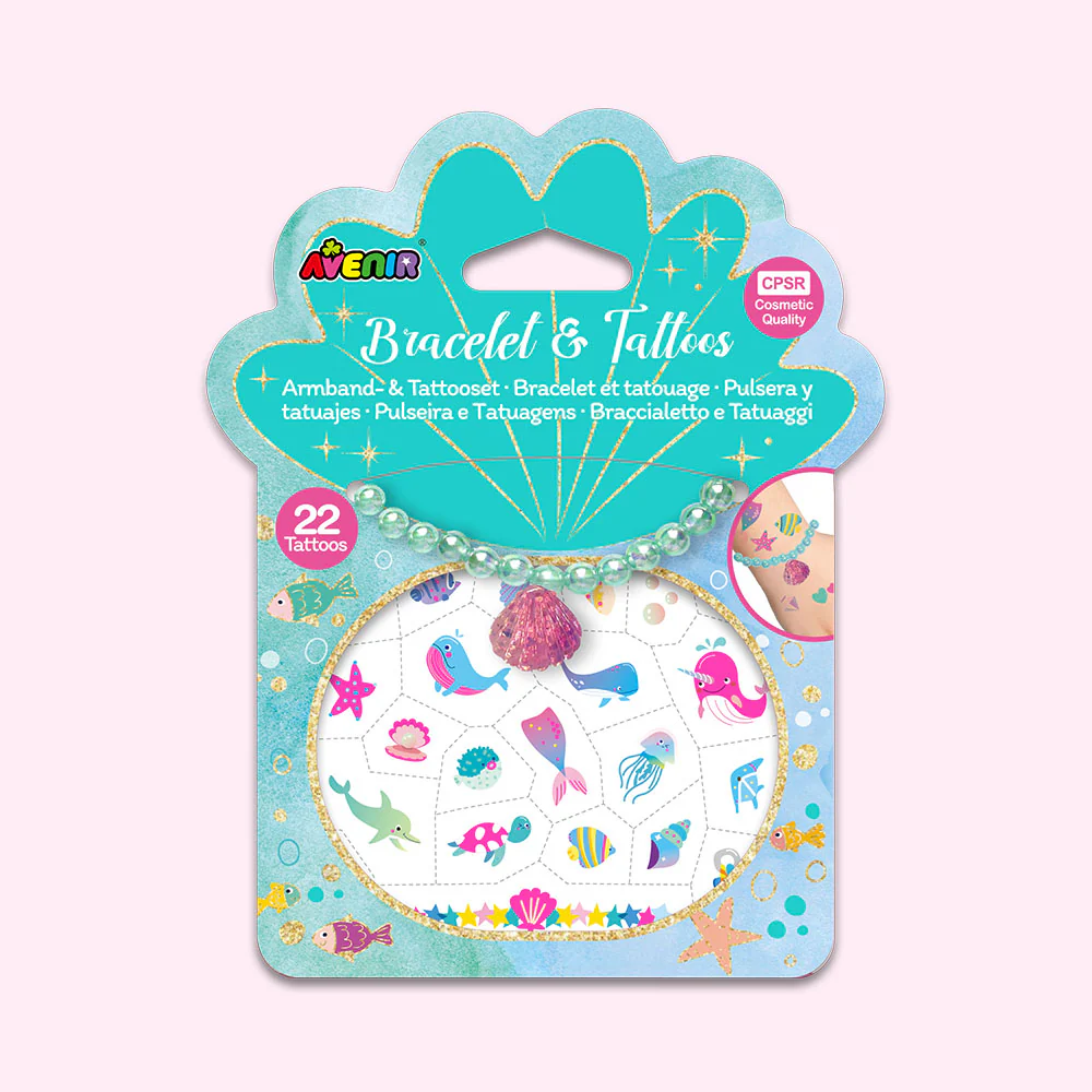 צמיד וקעקועים מיוחדים לקטנטנות