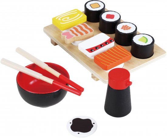 סט סושי מעץ