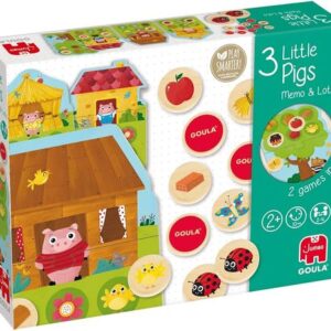 משחק לוטו וזיכרון שלושת החזירים החל מגיל שנתיים