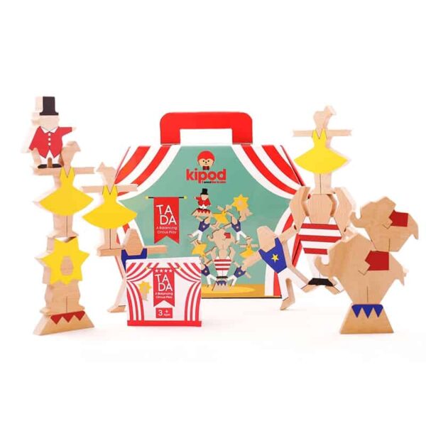 משחק שיווי משקל מעץ לילדים