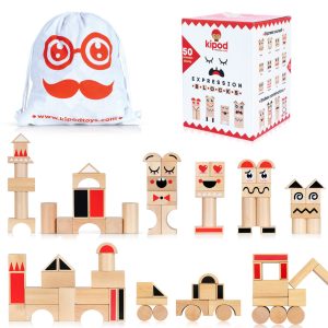 קוביות עץ רגשות