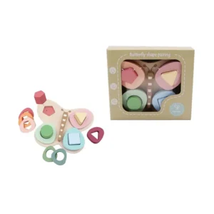 פאזל התאמת צורות מעץ איכותי