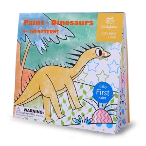 צביעה בצבעי מים דינזואורים