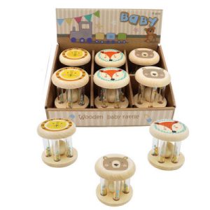 רעשן חרוזים לתינוקות משחק התפתחותי לתינוקות