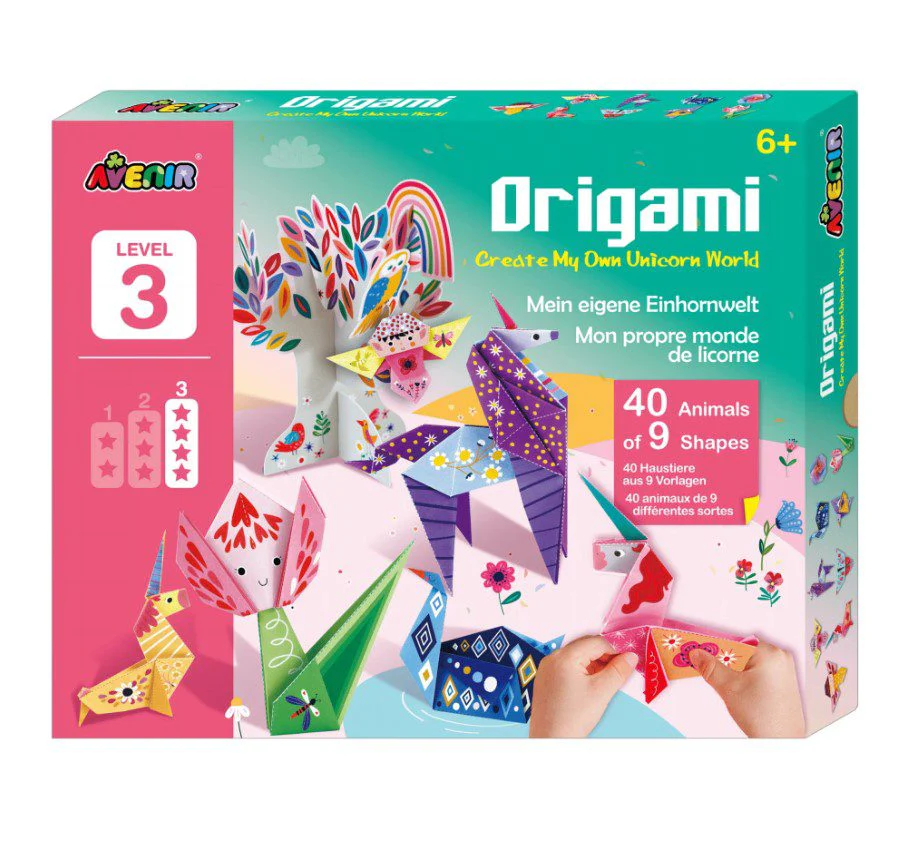 קיפולי אוריגמי חד קרן