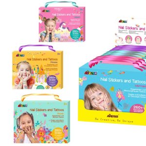 קעקועים ומדבקות לציפורניים לפעוטות