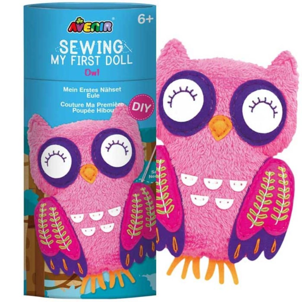 בובת תפירה לילדות ינשוף