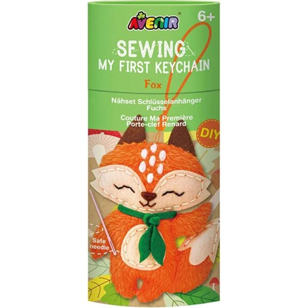 ערכת תפירה-מחזיק-מפתחות-שועל