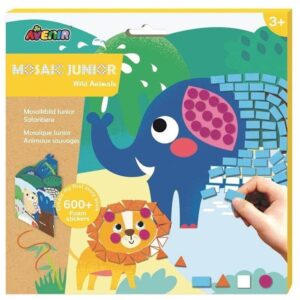 יצירת תמונה במדבקות חיות בר