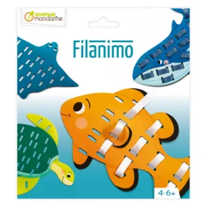 ערכת השחלה על דמויות מקרטון