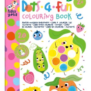 חוברת מדבקות פירות וירקות